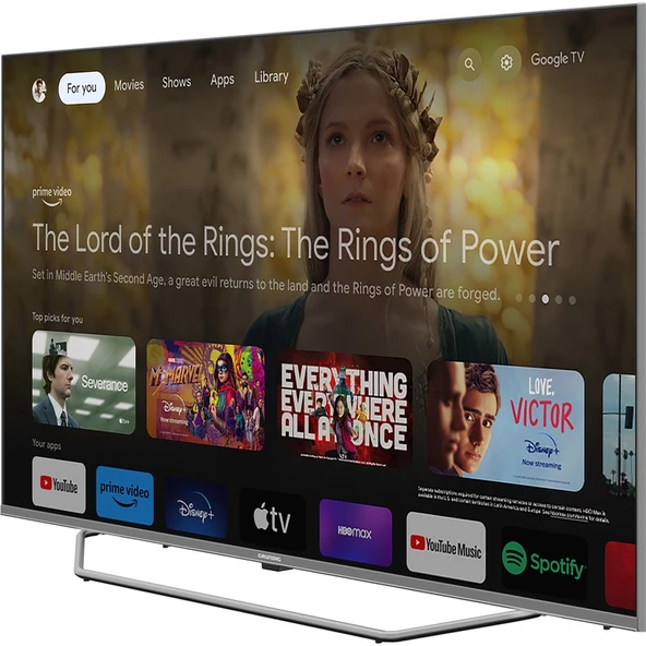 Grundig Rio 65 GHU 8900S 65" 165 Ekran Uydu Alıcılı 4K Ultra HD Google Smart LED TV - 2
