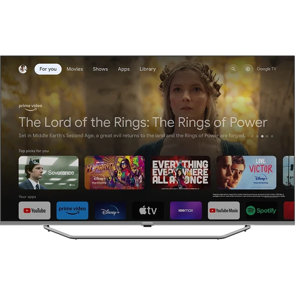 Grundig Rio 65 GHU 8900S 65" 165 Ekran Uydu Alıcılı 4K Ultra HD Google Smart LED TV - 1