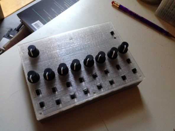 Meeblip Se Rev1.31 Synthesizer İçin Durum Plastik Aparat - 1
