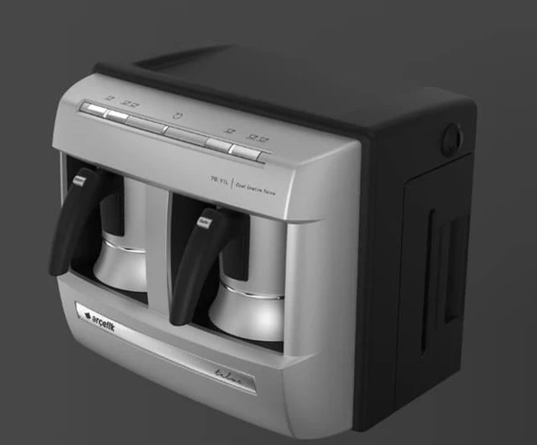 Arçelik K 3170 Türk Kahve Makinesi Gri ürün görseli