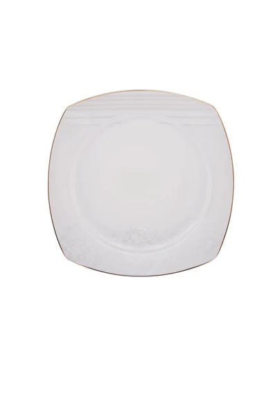 Bone Yeni Nilüfer 60 Parça 12 Kişilik Yemek Takımı Yarım Kare - 5