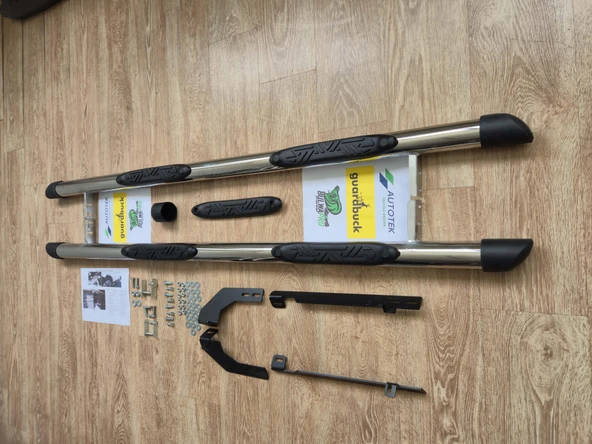 Guardbuck – RAV-4 2000-2005Uyumlu Krom Yan Basamak | Alkar V2 Modeli - Resim 2