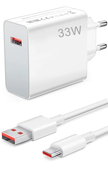 Redmi K50 K50 Pro K50 Ultra Şarj Aleti 33w Type C Fast Hızlı SET SZ-SG37 ürün görseli 1