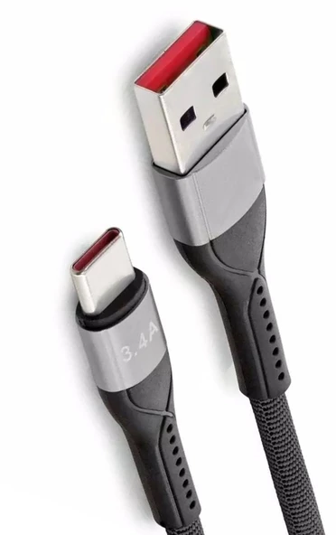 Galaxy Note 8 9 -10 20 Ultra Plus Lite Şarj Kablosu Type-C 3.4A SZ-CL59 ürün görseli 1