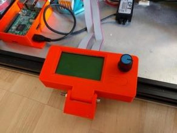 Azsmz 12864 Lcd Kılıf Plastik Aparat - 6