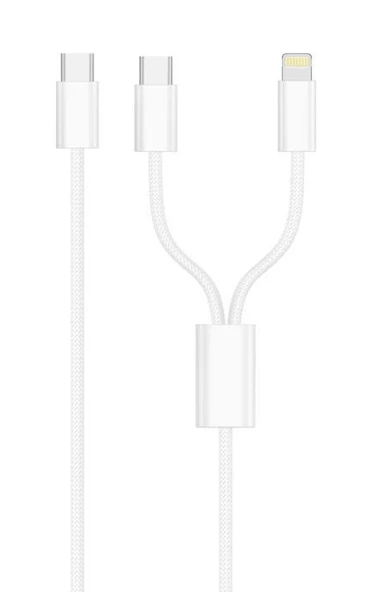 Galaxy A30 A30s A31 A32 A33 A34 A35 Şarj Kablosu 5A Hızlı Şarj 2in1 SZ-CL15 ürün görseli 1