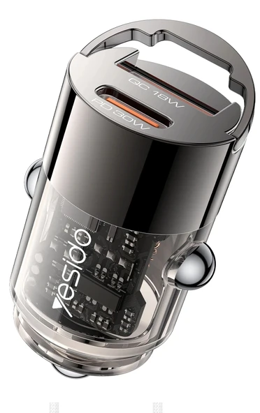 Xiaomi Redmi Note 7 8 8T 9 9s Pro Araç Şarj Başlığı 30W NF-Ys-Y68