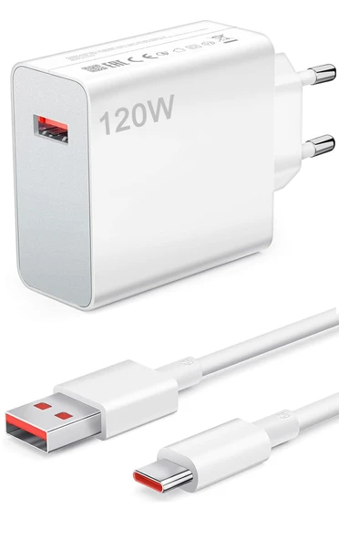 iPhone 16 16E Plus Pro Max Şarj Aleti 120w Type C Fast Hızlı SET SZ-SG38 ürün görseli 1