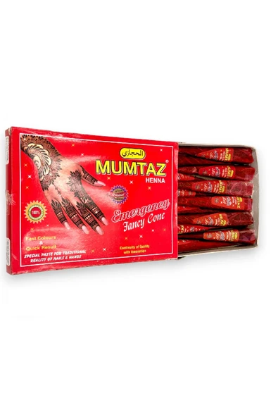 Mumtaz Koni Kına Kızıl 40 Gr - El ve Vücut Kınası - 4