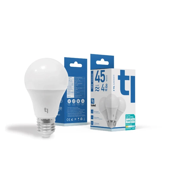 Tuled Redeem A60S E27 LED Ampul, Titreşimsiz, Göz Konforu, Tekli - 4