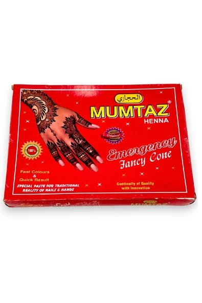 Mumtaz Koni Kına Kızıl 40 Gr - El ve Vücut Kınası - 5