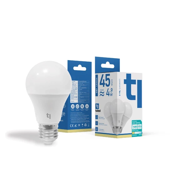 Tuled Redeem A60S E27 LED Ampul, Titreşimsiz, Göz Konforu, Tekli - 7