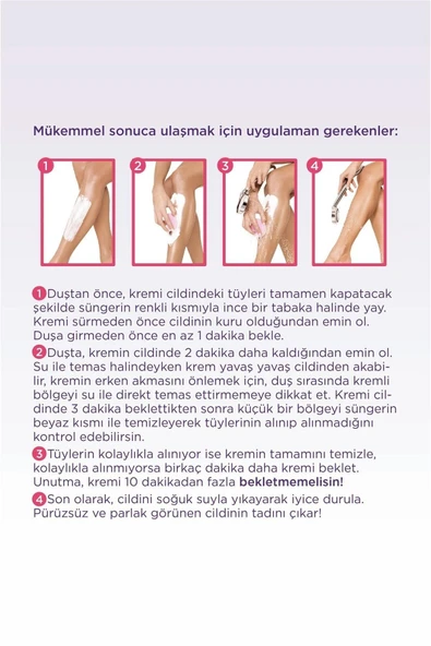 Sesu Duşta Tüy Dökücü Krem Hassas Ciltler 150 Ml - Resim 6