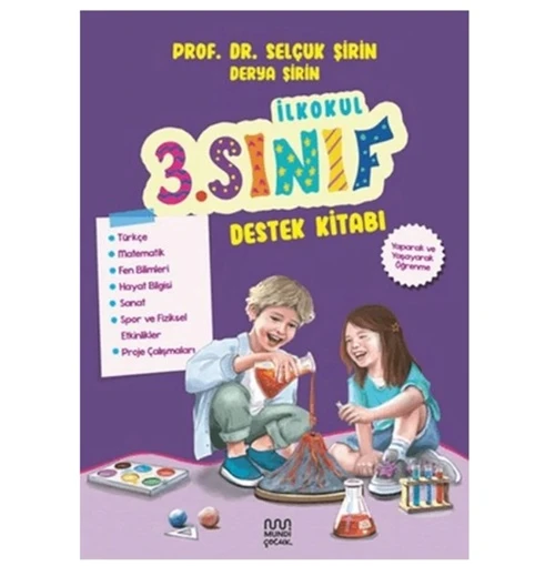 Mundi Çocuk - İlkokul 3.Sınıf Tüm Dersler Destek Kitabı ürün görseli