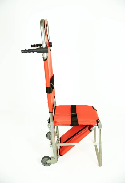 Pambukcuk Kombinasyon Sedye Hasta Taşıma Sedyesi 2 Tekerli Ambulans Sedye ( Yerli Üretim) - Resim 2