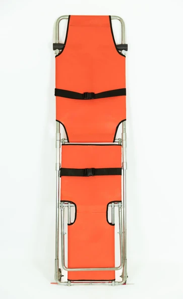 Pambukcuk Kombinasyon Sedye Hasta Taşıma Sedyesi 2 Tekerli Ambulans Sedye ( Yerli Üretim) - Resim 6