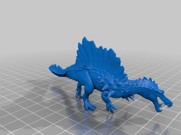 Isle Hypo Spinosaurus Plastik Aparat