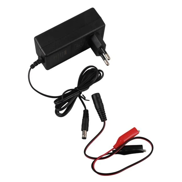 Weko 14.4 Volt - 2 Amper 5.5*2.5 Mm Uçlu + Krokodil Aparatlı Akü Şarj Cihazı WK-29111 - Resim 5