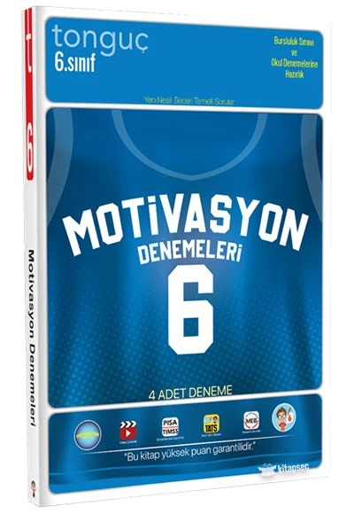 6. Sınıf 4`lü Motivasyon Denemeleri Tonguç Akademi