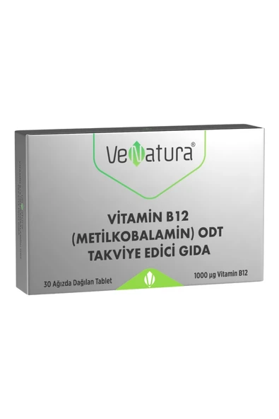 Venatura Vitamin B12 (Metilkobalamin) ODT 30 Ağızda Dağılan Tablet ürün görseli