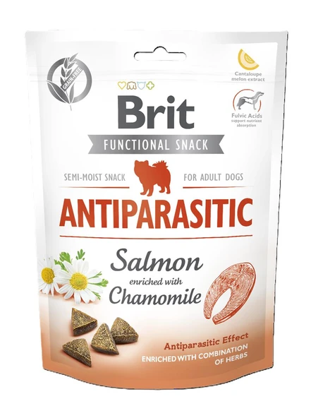Brit Care Functional Snack Parazit Önleyici Somonlu Papatyalı Köpek Ödülü 150 Gr ürün görseli
