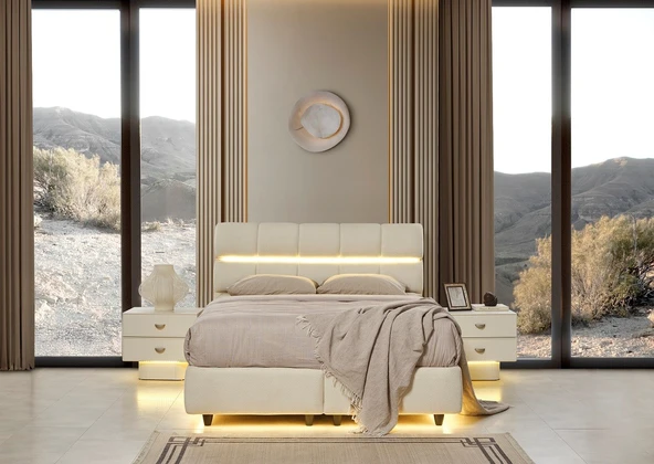 BRİZA MDF YATAK ODASI TAKIMI - Resim 3