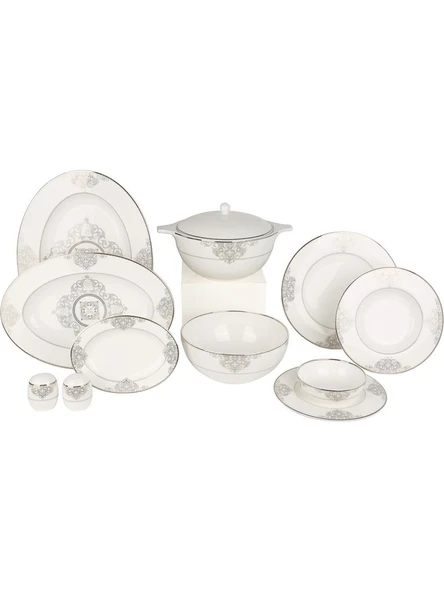 Lucky Art Royal Canterbury Lawrance Metallic 72 Parça Yemek Takımı