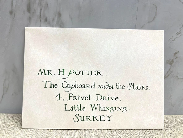 Periboia Harry Potter Davet Mektubu 10'lu