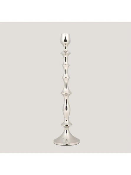 Vitale Metal Uzay Silver Şamdan 10*10*41 cm - 1