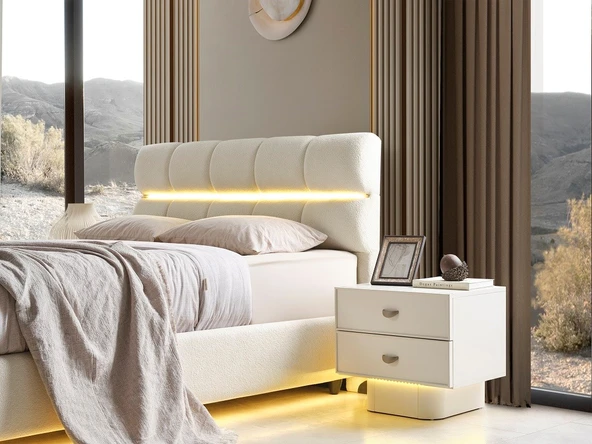 BRİZA MDF YATAK ODASI TAKIMI - Resim 2