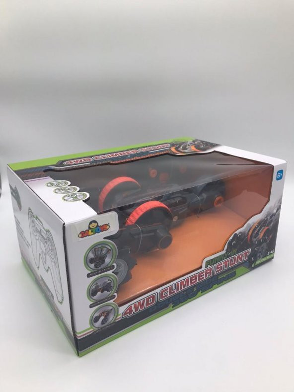 Galtoys Uzaktan Kumandalı 3 Teker 4WD Tırmanıcı Akrobatik Araç 208008 - 11