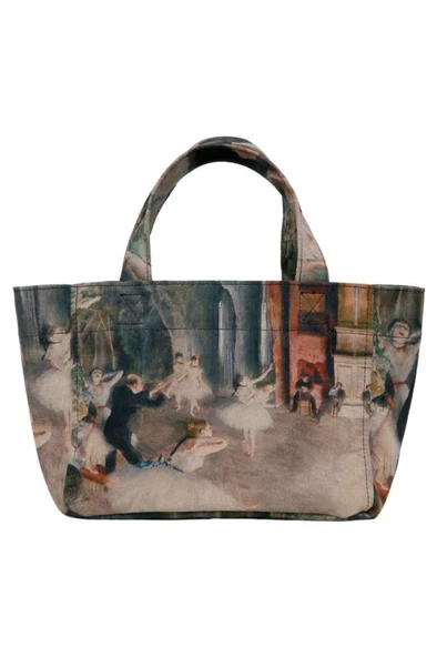 Kadın Vegan Çok Renkli Medium El Çantası - Ballerinas Tasarım - 3