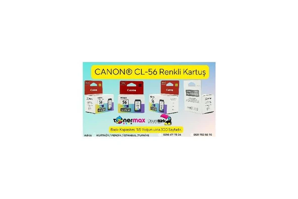 Pg-46 /cl-56 Pixma E404/e414/e464/e484 Siyah Ve Renkli Kartuş Kampanyalı - 2