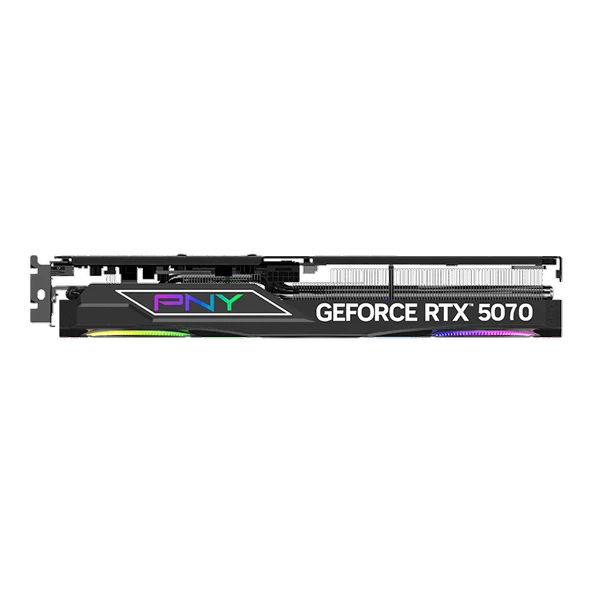 PNY RTX5070 ARGB EPIC-X RGB 12GB GDDR7 192Bit (VCG507012TFXXPB1-O) - Resim 6