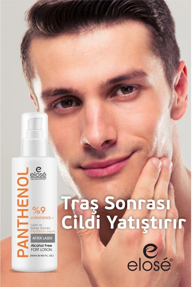 Elose Lazer Epilasyon ve Güneş Sonrası Aloe Vera ve Vitamin E Içerikli Pantenol Bakım Losyonu 250 ml. - 6