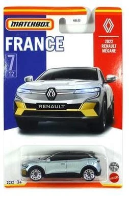 Matchbox Best of France Series 2022 Renault Megane  HBL02 HFH74 ürün görseli