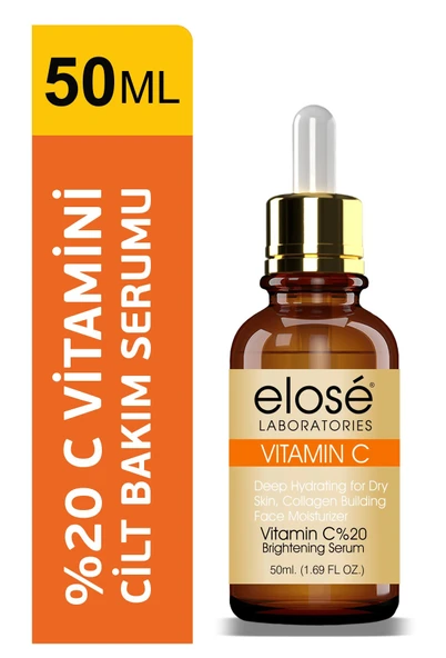 Elose Kolajenli Kırışıklık Karşıtı Doğal Vitamin C Cilt Bakım Serumu 50 ml - 5