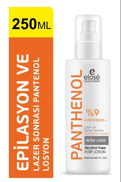 Elose Lazer Epilasyon ve Güneş Sonrası Aloe Vera ve Vitamin E Içerikli Pantenol Bakım Losyonu 250 ml. - 7
