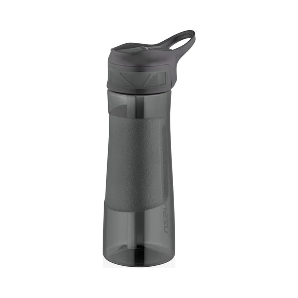 Uzspace 9002 Tritan 670 ml Siyahı Matara