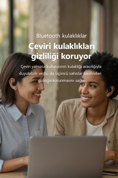 QASUL Çevirmen Kulak içi 142 Dil Bluetooth Uyumlu 5.4 Çeviri Kulaklık İş Seyahati için Çevirmen Kulak - 7