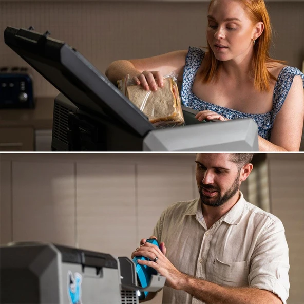 Acopower PX50 12/24/220Volt 50Litre Kompresörlü Tekerlekli Outdoor Oto Buzdolabı (Akü Dahil Değildir) - Resim 7