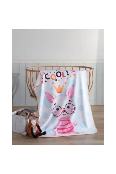 Marilyn Devin Dekor Cool Dijital Baskı Polar Bebek Battaniye 80x110cm