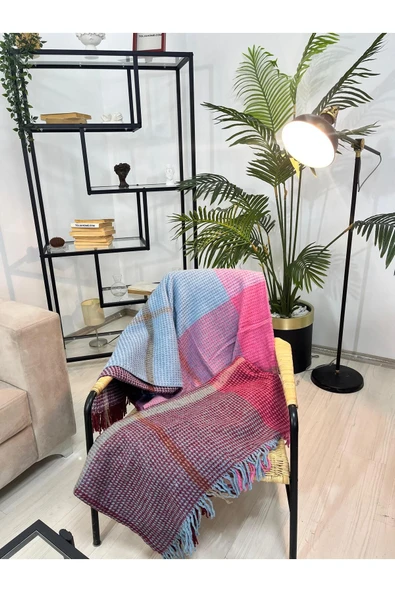 Marilyn DEVİN DEKOR Çift Kişilik Pamuklu Scotch Battaniye - 3