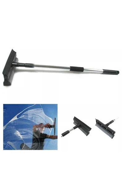 Lüx Cift Tarafli Teleskopik Cam Silme Paspası Ve Cekpasi - 2