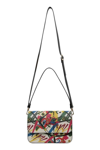 Kadın Vegan Deri Çok Renkli El Çantası - Beauty In Chaos Tasarım - 4