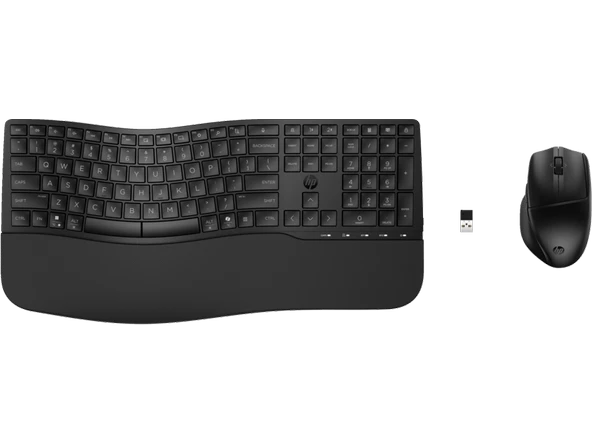 HP 680 8T6L6AA Comfort Dual Mod Klavye-Mouse Set TR - Siyah