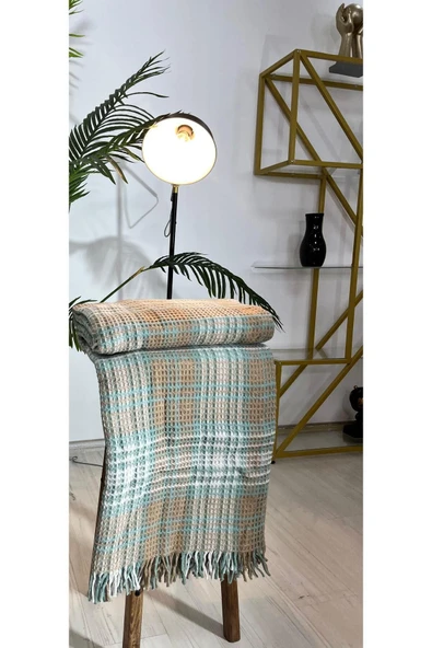 Marilyn DEVİN DEKOR Çift Kişilik Pamuklu Scotch Battaniye - 7