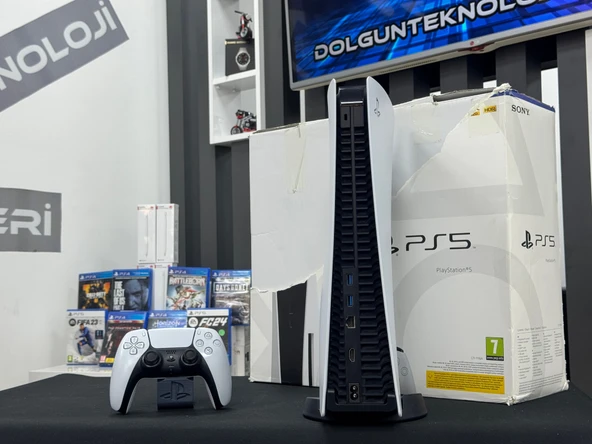 PlayStation 5 Fat 1TB Tek Kol CD’li Sürüm Kutulu(İKİNCİ EL) - 5