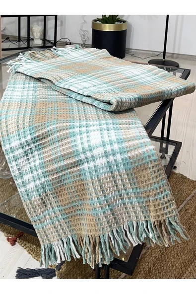 Marilyn DEVİN DEKOR Çift Kişilik Pamuklu Scotch Battaniye - 2