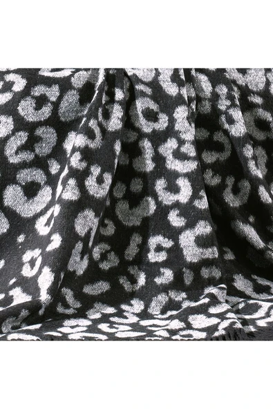 Marilyn Devin Dekor Tek Kişilik Pamuklu Stotch Battaniye-Leopar - 2